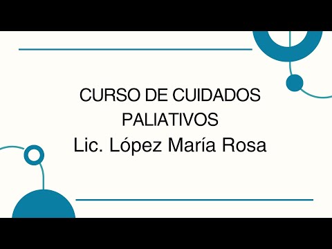 Curso para enfermería en el abordaje y destrezas en herramientas esenciales en cuidados paliativos