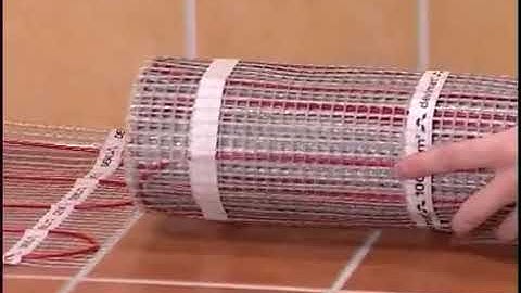 The step by step installation guide to the DEVI underfloor heating solutions