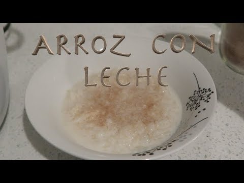 Arroz con Leche o Rice Pudding