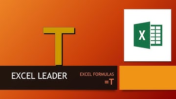 EXCEL FORMULA #85 (T) #  Very Useful to check whether a value is TEXT or not