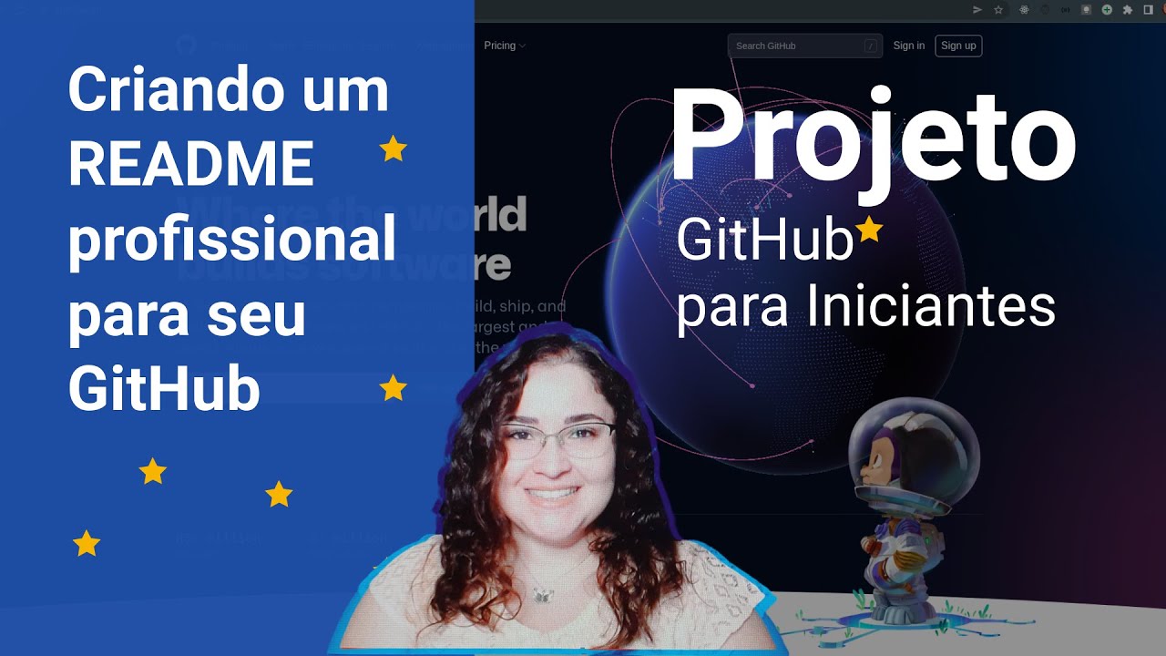 Como montar seu perfil no GitHub | Projeto GitHub para Iniciantes - YouTube