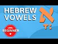 Hebrew vowels  chataf kamatz  beginners hebrew lessons