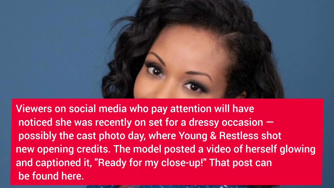 Young & Restless’ Mishael Morgan Leaving? The Message That Reads a Lot Like a Goodbye