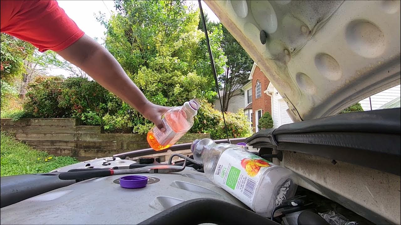 How to bleed air out of a Northstar engine YouTube