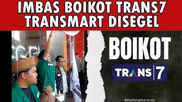 GP ANSOR MENYEGEL TRANSMART KARENA BOIKOT TRANS7