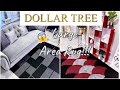 NO SEW DOLLAR TREE AREA RUG! DIY RUG USING DOLLAR TREE ITEMS!