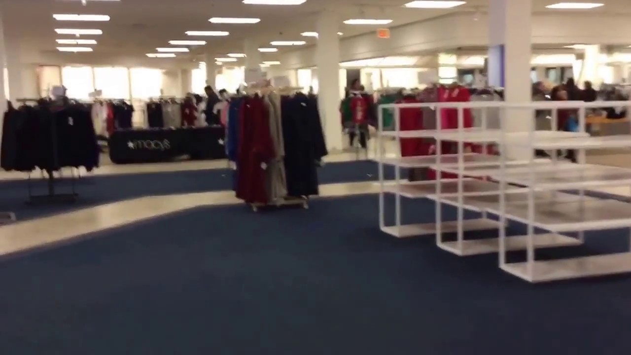 Closing Macy&#39;s Store Tour - Salem, OR - YouTube