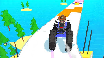 Assemble Run 3D Game - 🚗🏎️All Levels Gameplay Android,ios LEVELS (42,43) New Update!!