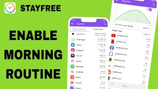 How To Enable Morning Routine On Stayfree App screenshot 1