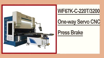RONGWIN guides you WF67K-C-220T/3200 DELEM DA66T 6+1 axis CNC press brake Configuration Introduction