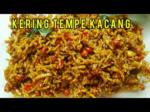 Resep Kering Tempe Kacang Pedas Manis Renyah