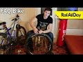 Как снять покрышку с обода велосипеда не используя монтажки. RollAllDay FAQ Bike