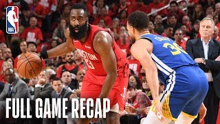 WARRIORS vs ROCKETS | Houston Holds Serve | Game 4