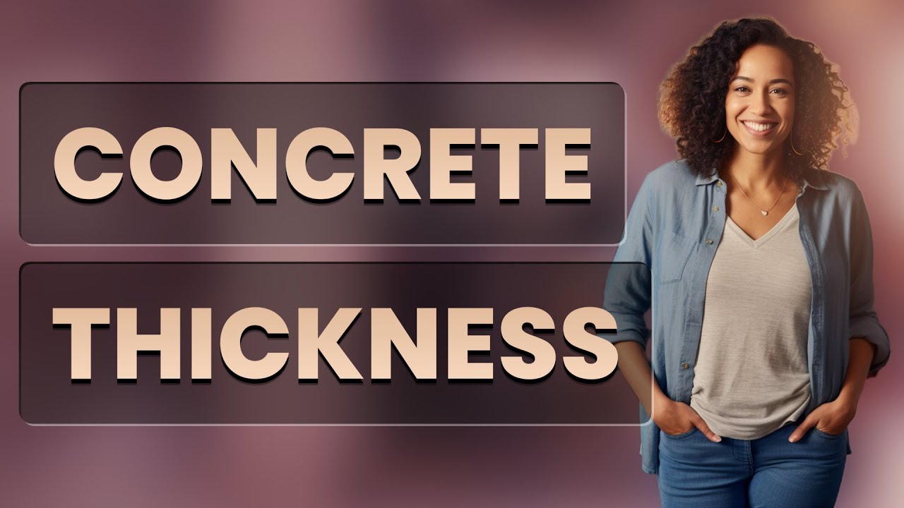 What Is the Ideal Concrete Thickness with Rebar for Driveways?