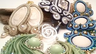 Nuove Creazioni in Soutache e Seta SHIBORI con piattine Perles&amp;Co | Alkymnia