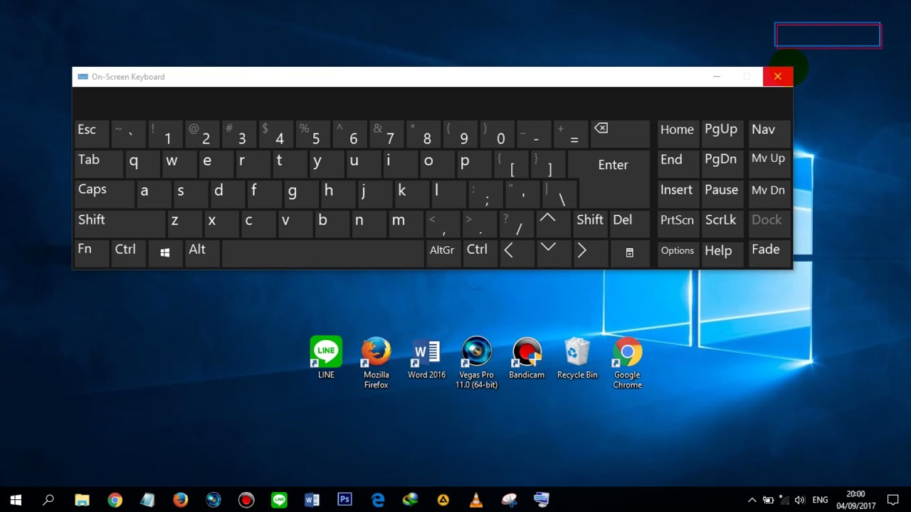 Cara menampilkan on screen keyboard di windows 10 - YouTube