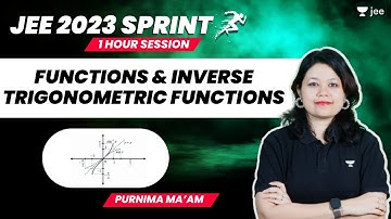 Functions & Inverse Trigonometric Functions | #jee2024 #jee2025 #jeemaths #sprint #purnimakaul