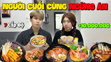 Người Cuối Cùng Ngừng Ăn " Mì Cay 7 Cấp Độ " Sẽ Thắng 10 Triệu | Linh Quang Official