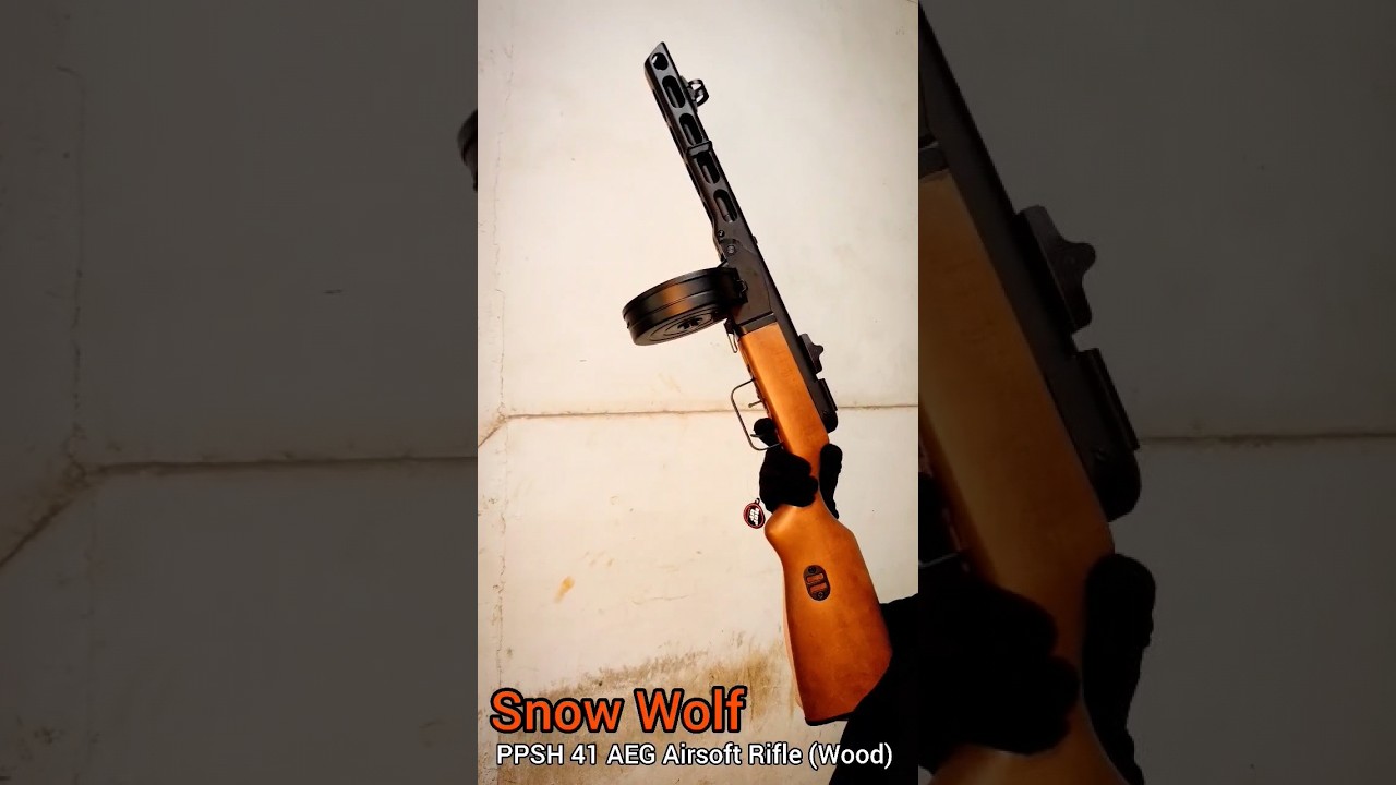 SW-09 PPSh-41 Airsoft Submachine Gun [Snow Wolf]