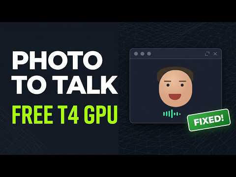Make ANY Photo TALK on Google Colab (2026) — Free AI Talking Avatar on the T4