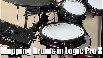 How to map e-Drums in Logic Pro X to fix triggering issues.