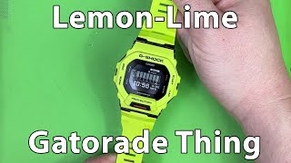 After Show: My Lemon-Lime Casio G-Shock