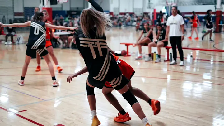 Teagan Colvin 2024 | 5’7 PG | NW Blazers Fierce 15U GUAA | Nike TOC Session 1