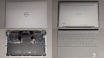 DELL XPS 13 Plus 9320 Disassembly (No RAM) SSD Hard Drive Upgrade Battery Replacement Repair