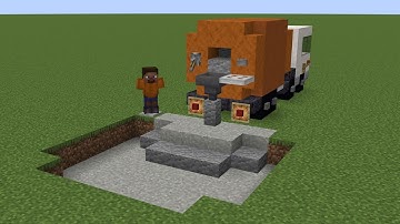 Hoe bouw je een betonwagen in Minecraft | Stap voor stap