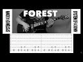 System of a Down - Forest |Guitar cover| |Screen Tabs| |Lesson|