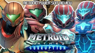All Metroid Prime 3 Corruption Suits Metroid Power Suit Review Compilation