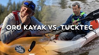 Oru Kayak Inlet vs Tucktec | Battle of the Folding Kayaks!