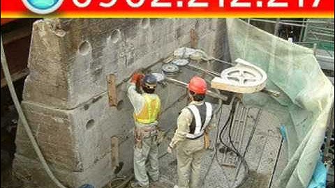 Khoan cắt bê tông quận 1, Dịch vụ khoan cắt bê tông quận 1 giá rẻ