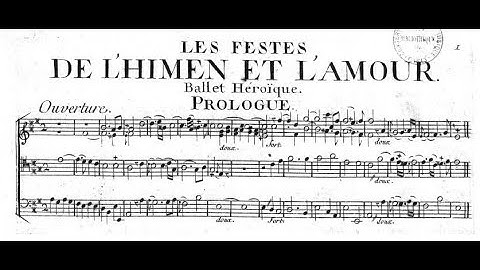Jean-Philippe Rameau - 4 Ouvertures: Pygmalion,  Les Fêtes, Les Surprises & Acante et Céphise