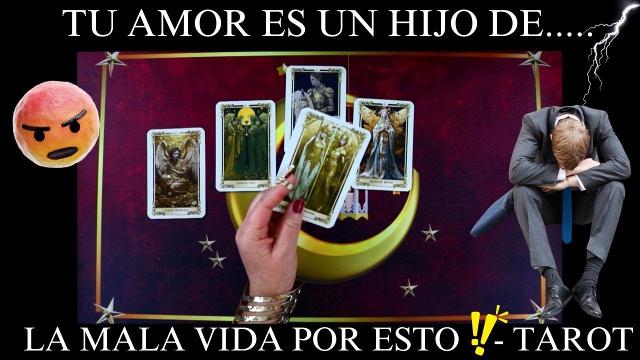 HIJO DE LA MALA VIDA❗ ❗ MUERE POR LLAMARTE PERO….💔🔥 ❤️TAROT LECTURA DE CARTAS❤️AMOR ❤️