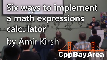 Six ways for Implementing Math Expressions Calculator by Amir Kirsh