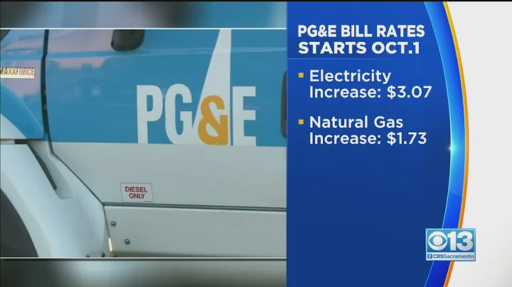 PG&E Rates Going Up