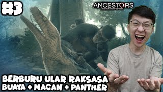 Berburu Buaya Buas Sekaligus Ular Raksasa & Macan - Ancestors The Humankind Odyssey - Part 3 screenshot 1