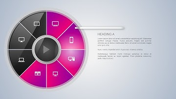 Timelapse | #Design Workflow, #Circle Infographic, #Process Animation in Microsoft PowerPoint PPT