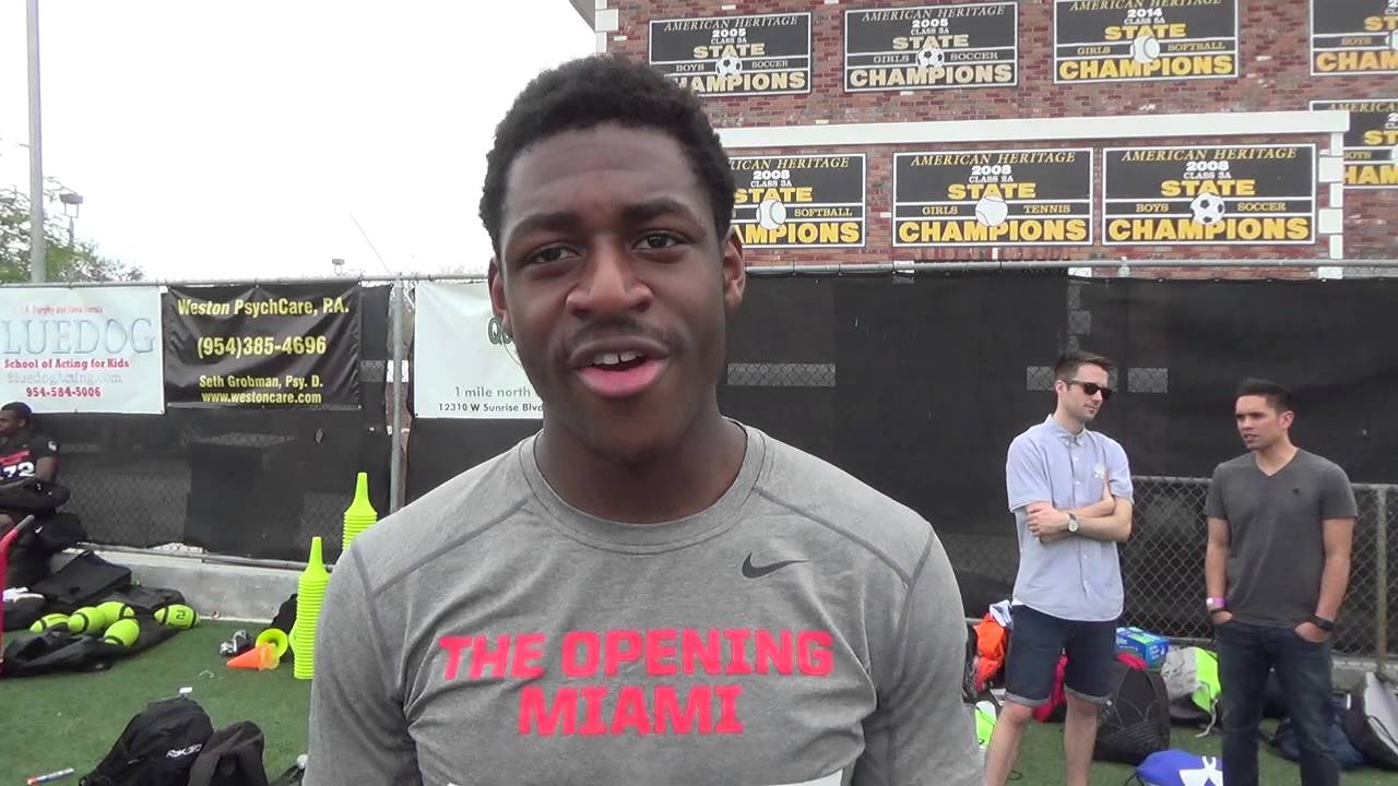Joshua Hammond discusses recruiting by Ohio State, Florida and Duke