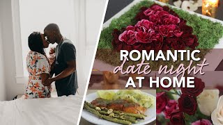 Romantic Stay at Home Date Night + Centerpiece Ideas!