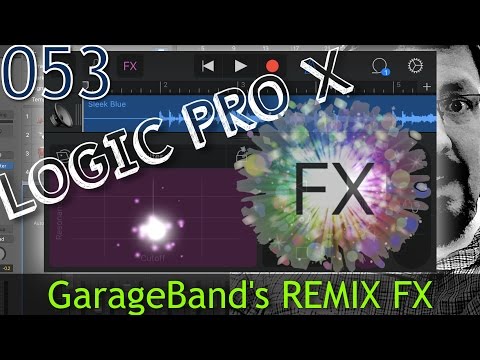 Using GarageBand's REMIX