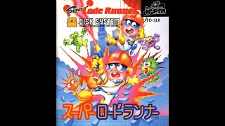 Super Load Runner - Famicom Disk System - Gameplay Up to Level 4