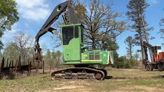 Famous Lot 3   John Deere 2954D Track Processor Profile