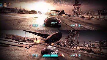 Me VS My Friend 😎 (Split Screen Mode) - Split Second Velocity VS Mode