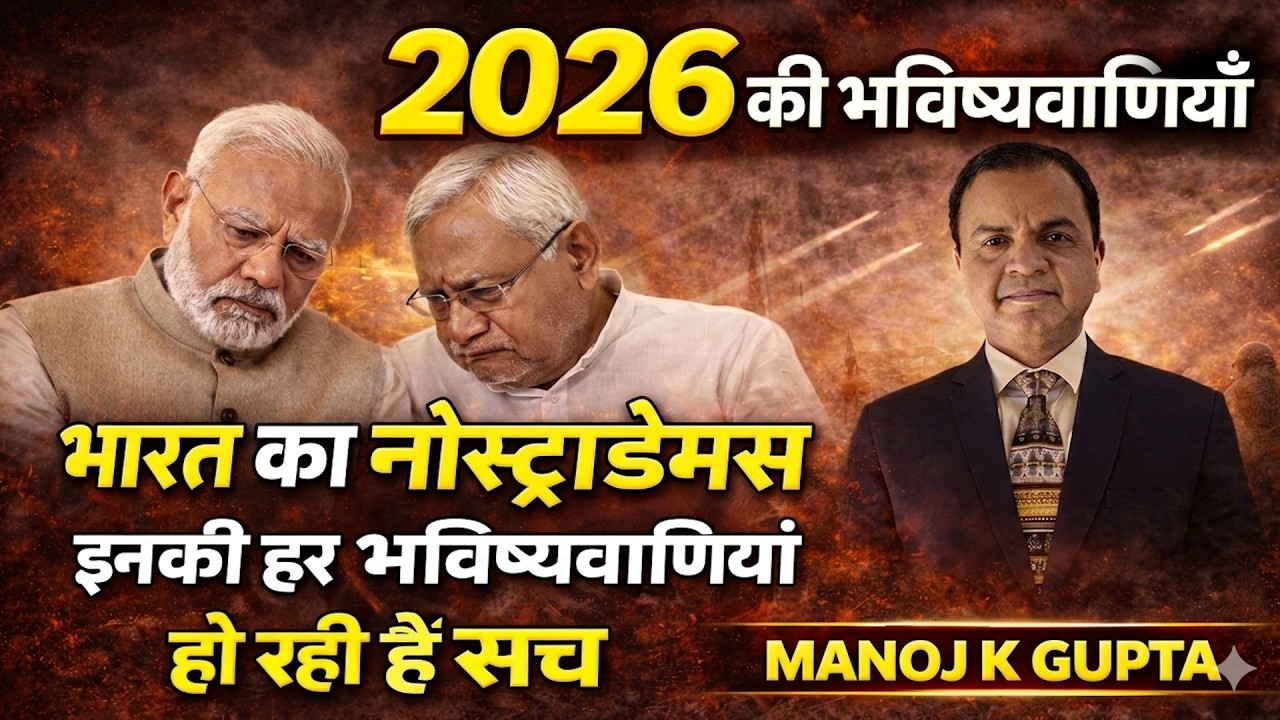 इनकी भविष्यवाणियाँ कभी गलत नहीं हुईं – भारत का नोस्ट्राडेमस! Ft. Sanatan Rishi Manoj Gupta
