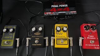 Yngwie Malmsteen Fender Overdrive Pedal VS 70's DOD 250 Gray - 90's DOD250 - YJM308