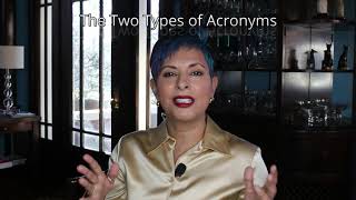 The Two Types of Acronyms