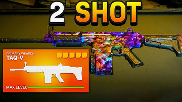*2 SHOT* TAQ V is BETTER THAN EVER in MW2 after Season 5 Reloaded UPDATE!(Best " TAQ V" Class Setup)