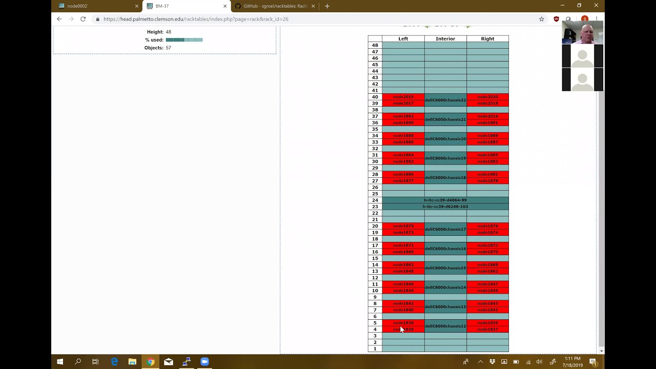 2019-07-18 Carcc Systems-Facing - Racktables For Graphical Hpc Cluster Management